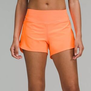 Lululemon SpeedUp Mid-Rose 4” Shorts
